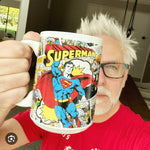 Superman Comic Book Coffee Mug - supermanstuff.com