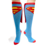 Superman Classic Style Caped Socks - Superman Stuff