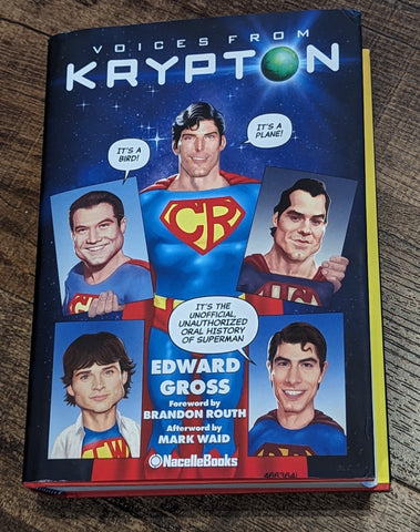 Voices From Krypton Hardcover Book *Signed by Author Edward Gross* - supermanstuff.com