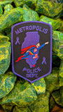 Limited Edition Metropolis Illinois domestic violence awareness police patch