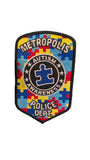 Limited Edition Metropolis Illinois Autism awareness police patch