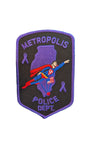 Limited Edition Metropolis Illinois domestic violence awareness police patch
