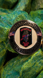 Metropolis Illinois Police department Challenger coins 2 in wide
