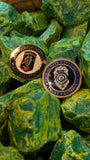 Metropolis Illinois Police department Challenger coins 2 in wide