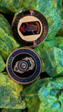 Metropolis Illinois Police department Challenger coins 2 in wide