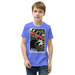2024 Great American Solar Eclipse "Heroes Soar" Metropolis Illinois Youth Short Sleeve T-Shirt - Superman Stuff