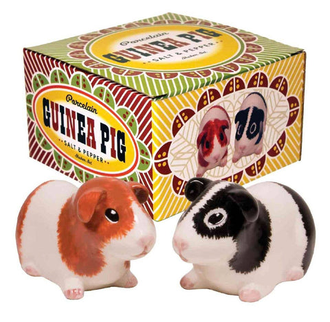Guinea Pig Salt & Pepper Set - supermanstuff.com