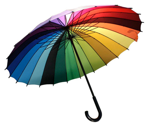 Rainbow Umbrella - supermanstuff.com