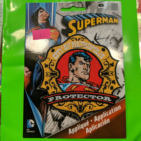 Superman City of Metropolis Protector patch - supermanstuff.com