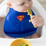 Silicone Bib: Superman - supermanstuff.com
