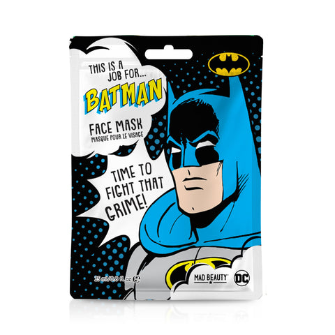 Batman Face Mask Sheet DC Comics - supermanstuff.com