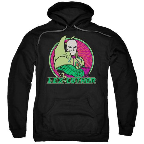 Lex Luthor Classic Style Black Adult Regular Fit Hoodie Sweatshirt - supermanstuff.com