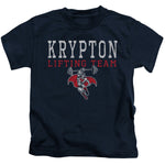 Superman Krypton Lifting Team Juvenile Short Sleeve Shirt Henry Cavill - supermanstuff.com