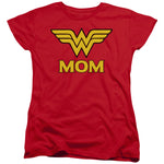 Wonder Woman Wonder Mom Woman's Fit Short Sleeve Shirt - supermanstuff.com