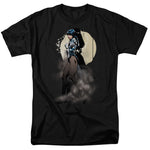 Zatanna Illusion Regular Fit Black Short Sleeve Shirt - supermanstuff.com