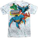 Justice League Off Register Adult Regular Fit Short Sleeve Shirt - supermanstuff.com