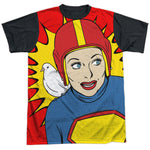 I love Lucy Super Lucy Adult Regular Fit Short Sleeve Shirt - supermanstuff.com