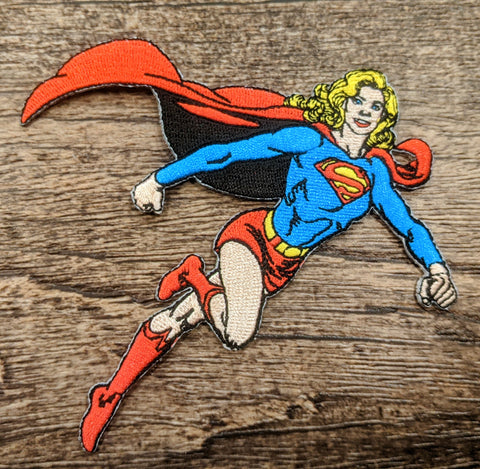 Supergirl in Flight Patch - supermanstuff.com