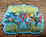 Classic Justice League Super Friends Patch - supermanstuff.com