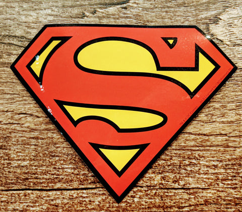 Superman Shield Sticker Decal - supermanstuff.com
