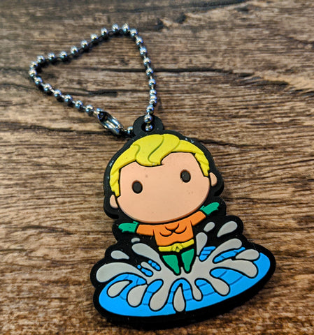 Aquaman Chibi Keychain - supermanstuff.com