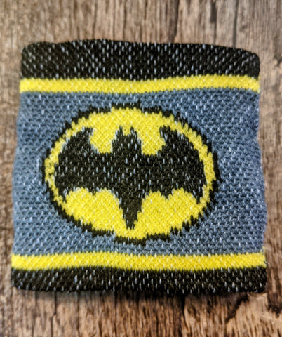 Batman Logo Knitted Wristband - supermanstuff.com