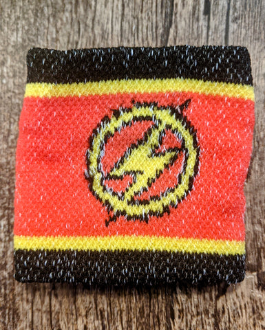 The Flash Logo Knitted Wristband - supermanstuff.com