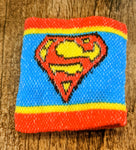 Superman Logo Knitted Wristband - supermanstuff.com