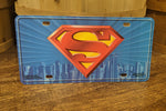 Superman Logo Vanity License Plate - supermanstuff.com