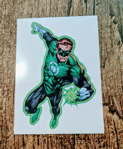 Green Lantern Temporary Tattoo - supermanstuff.com