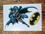 Batman with Logo Temporary Tattoo - supermanstuff.com