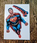 Superman with Word Art Temporary Tattoo set - supermanstuff.com