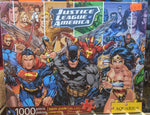 Justice League America 1000 Piece Diecut Jigsaw Puzzle - supermanstuff.com