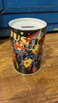 Justice League in Action Tin Collectible Coin Bank - supermanstuff.com