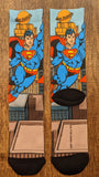 Superman Neal Adams art Dysub socks - supermanstuff.com