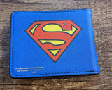 Superman Classic Shield Logo Bi-Fold Wallet - supermanstuff.com