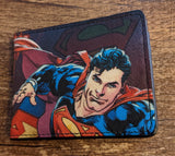 Superman Superman Flying and Heat Vision Bi-Fold Wallet - supermanstuff.com