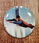 Superman The Movie Christopher Reeve Vintage Button 1978 - supermanstuff.com
