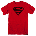 Red & Black Superman Shield Shirt - supermanstuff.com