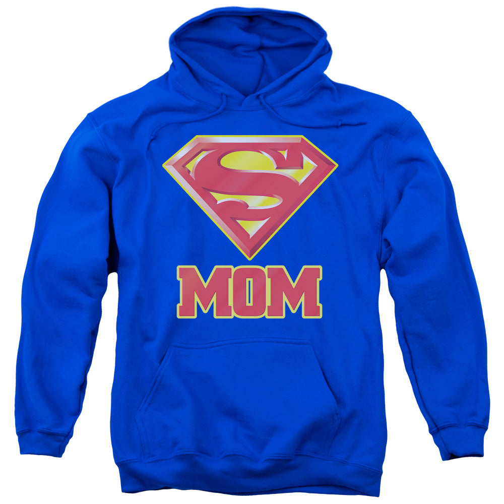 Supergirl Super Mom Adult Pull-Over Hoodie Sweatshirt | Superman Stuff