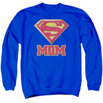 Supergirl Super Mom Adult Crewneck Sweatshirt - supermanstuff.com