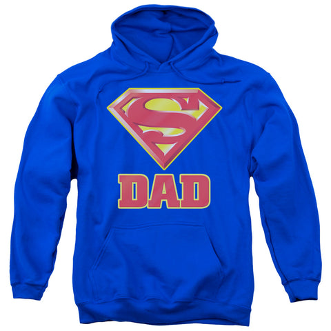 Superman Super Dad Adult Regular Fit Hoodie Sweatshirt - supermanstuff.com