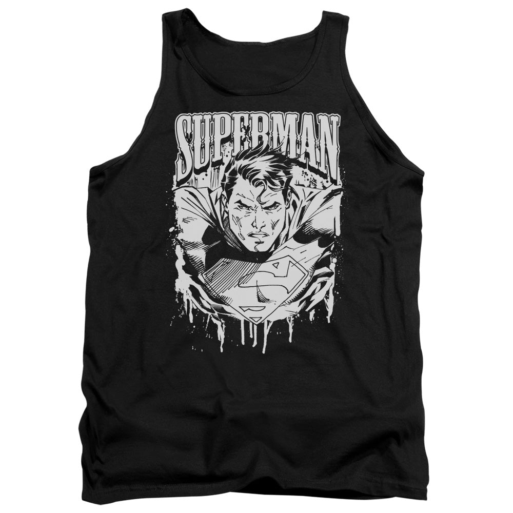 Supreme Black Tank Tops for Men