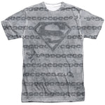 Superman Breaking Chains All Over Adult Regular Fit Short Sleeve Shirt - supermanstuff.com