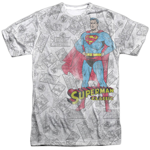 Superman Classic Adult Regular Fit Short Sleeve Shirt - supermanstuff.com
