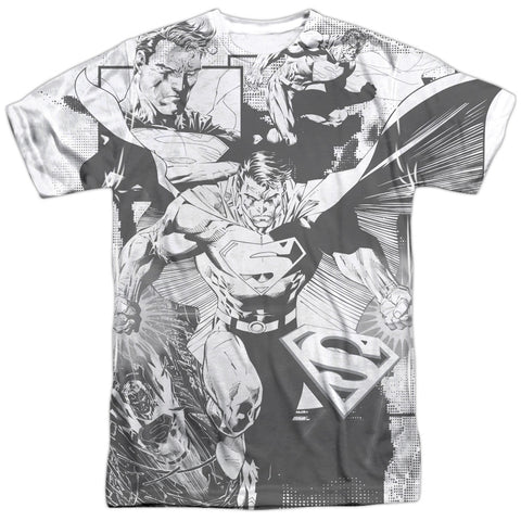 Superman Power Within Adult Regular Fit Short Sleeve Shirt - supermanstuff.com