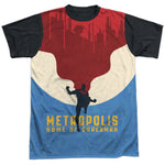 Metropolis Home of Superman Adult Regular Fit  Short Sleeve Shirt - supermanstuff.com
