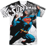 Superman To Infinity Adult Regular Fit Short Sleeve Shirt - supermanstuff.com