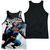 Superman To Infinity Adult Regular Tank Top Shirt - supermanstuff.com