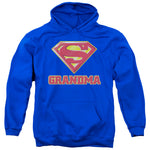 Supergirl Super Grandma Adult Pull-Over Hoodie Sweatshirt - supermanstuff.com